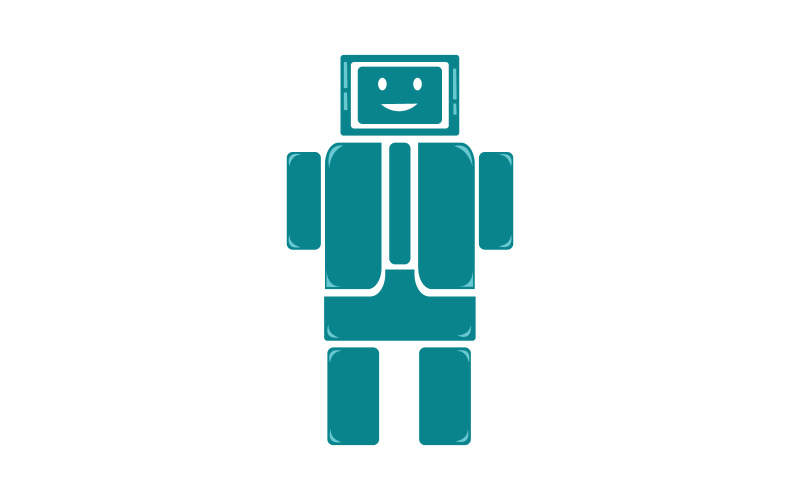 Future Robotics Logo Template design logo