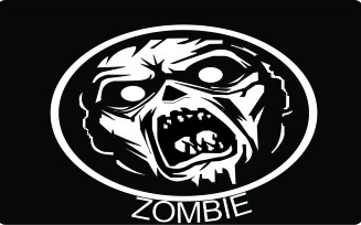 Logo Zombie Graphic Design