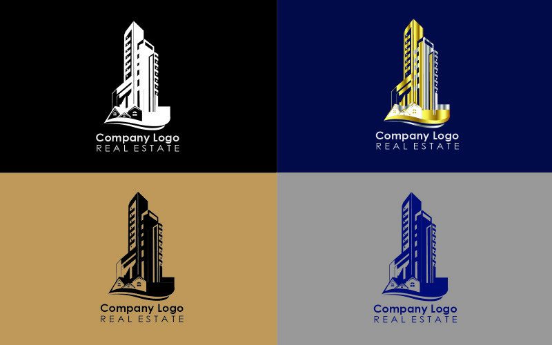 Real estate Company Logo - Construction - Investment - Other Logo Template