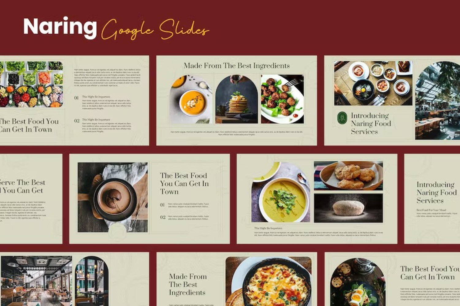 Template #351646 Restaurant Menu Webdesign Template - Logo template Preview