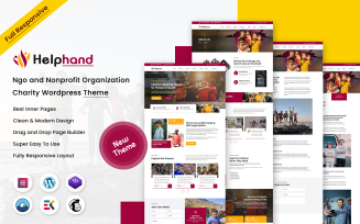 Helphand - NGO and Nonprofit Organization Charity WordPress Theme