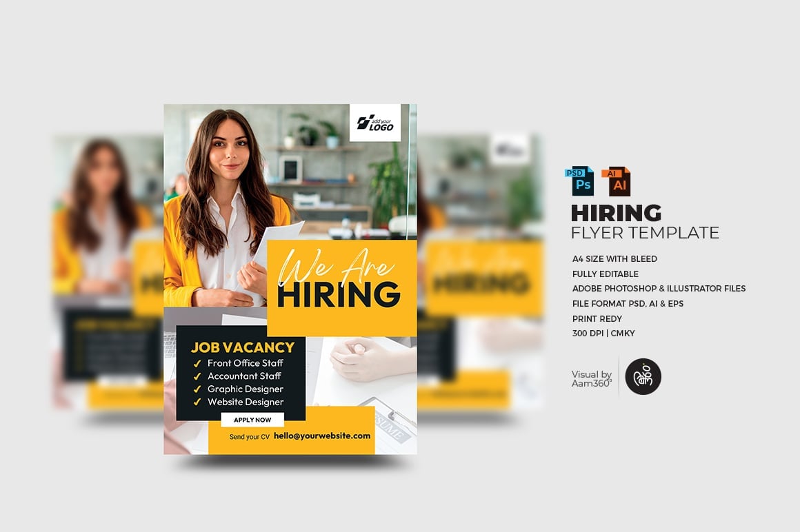 Template #351751 Opportunity Hiring Webdesign Template - Logo template Preview