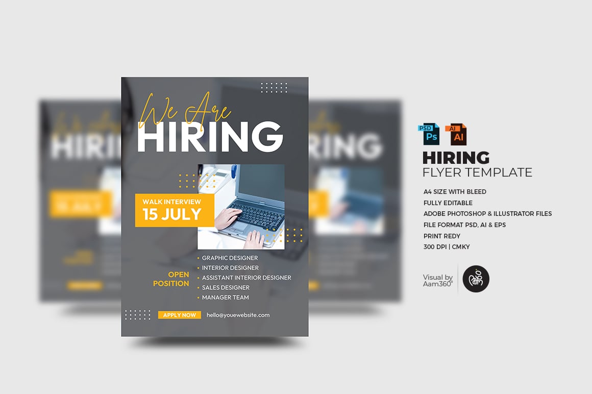 Template #351757 Opportunity Hiring Webdesign Template - Logo template Preview