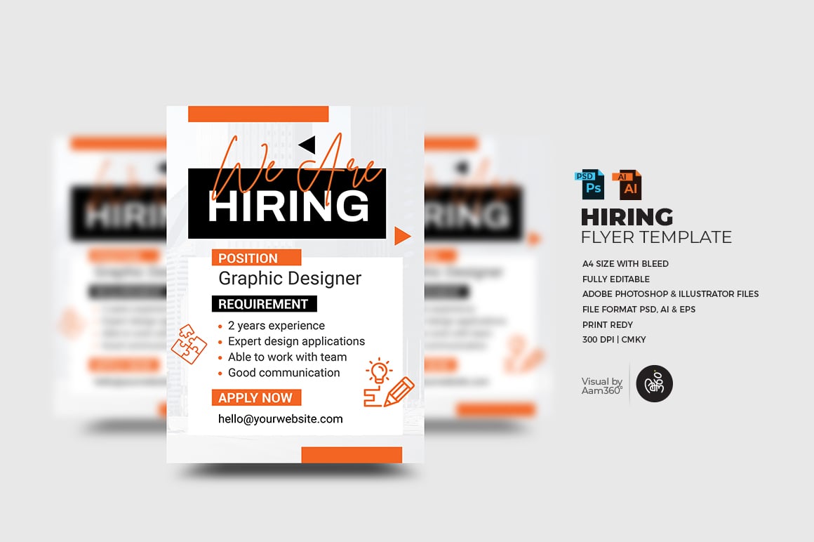 Template #351760 Opportunity Hiring Webdesign Template - Logo template Preview