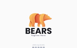 Bears Logo Template Design