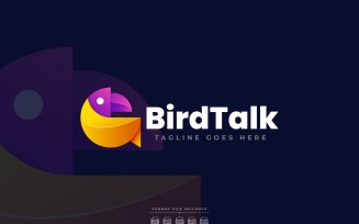 Birdtalk Logo Template Design