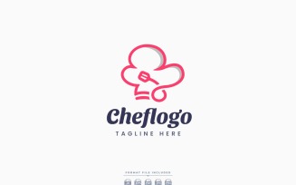 Chef Hat Logo Template Design