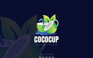 Coconut Logo Template Design
