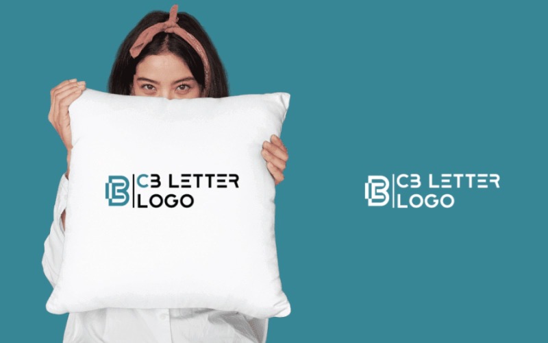 Creative CB Or BE letter logo Template Logo Template