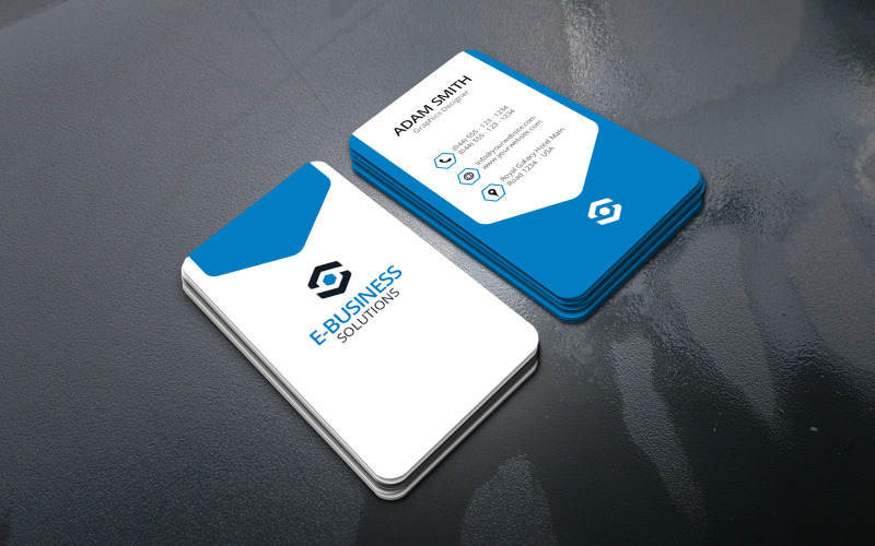 Creative Corporate Business Card Design Corporate Identity