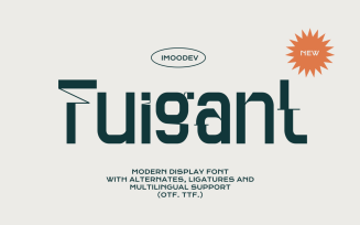Fuigant - Sans Serif Font