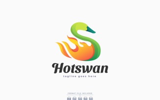 Hotswan Logo Template Design