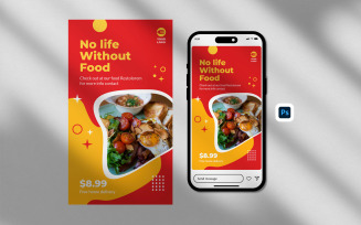 Instagram Story Template - Special Food Instagram Story Social Media Banner