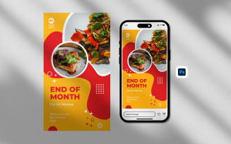 Instagram Story Template - Special Food Instagram Story Social Media