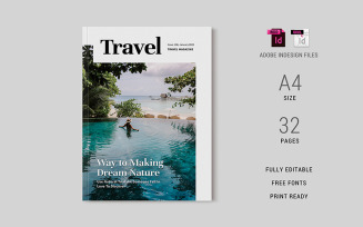 Travel Magazine Template 03