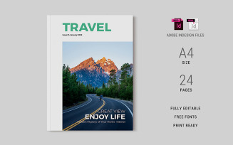 Travel Magazine Template 04