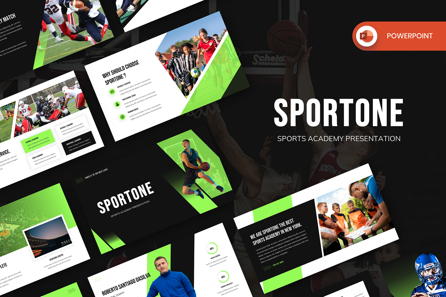 Kit Graphique #351865 Sport Football Divers Modles Web - Logo template Preview