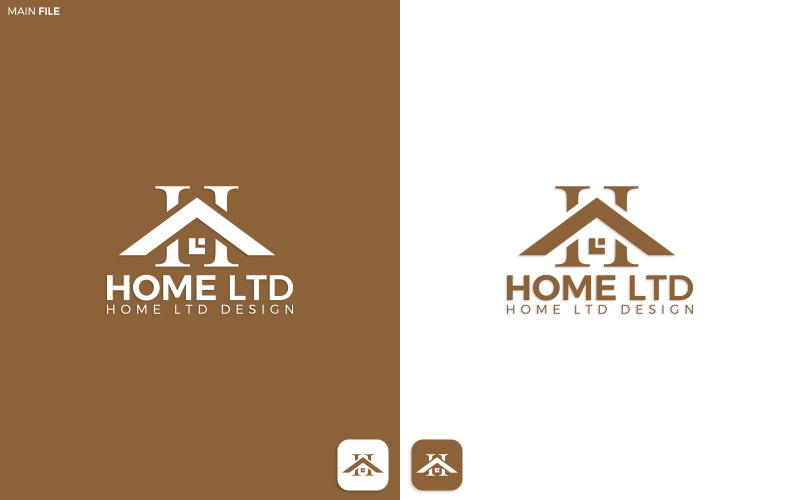 Branding Home logo Templates, web logo Logo Template