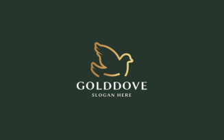 Gold Dove Pro Logo Templates