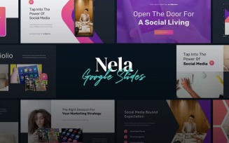 NELA - Digital Marketing Google Slides Template