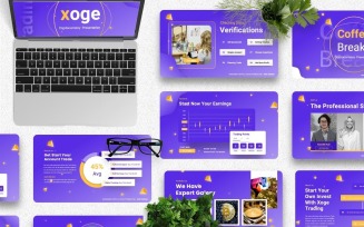 Xoge - Cryptocurrency Powerpoint Templates
