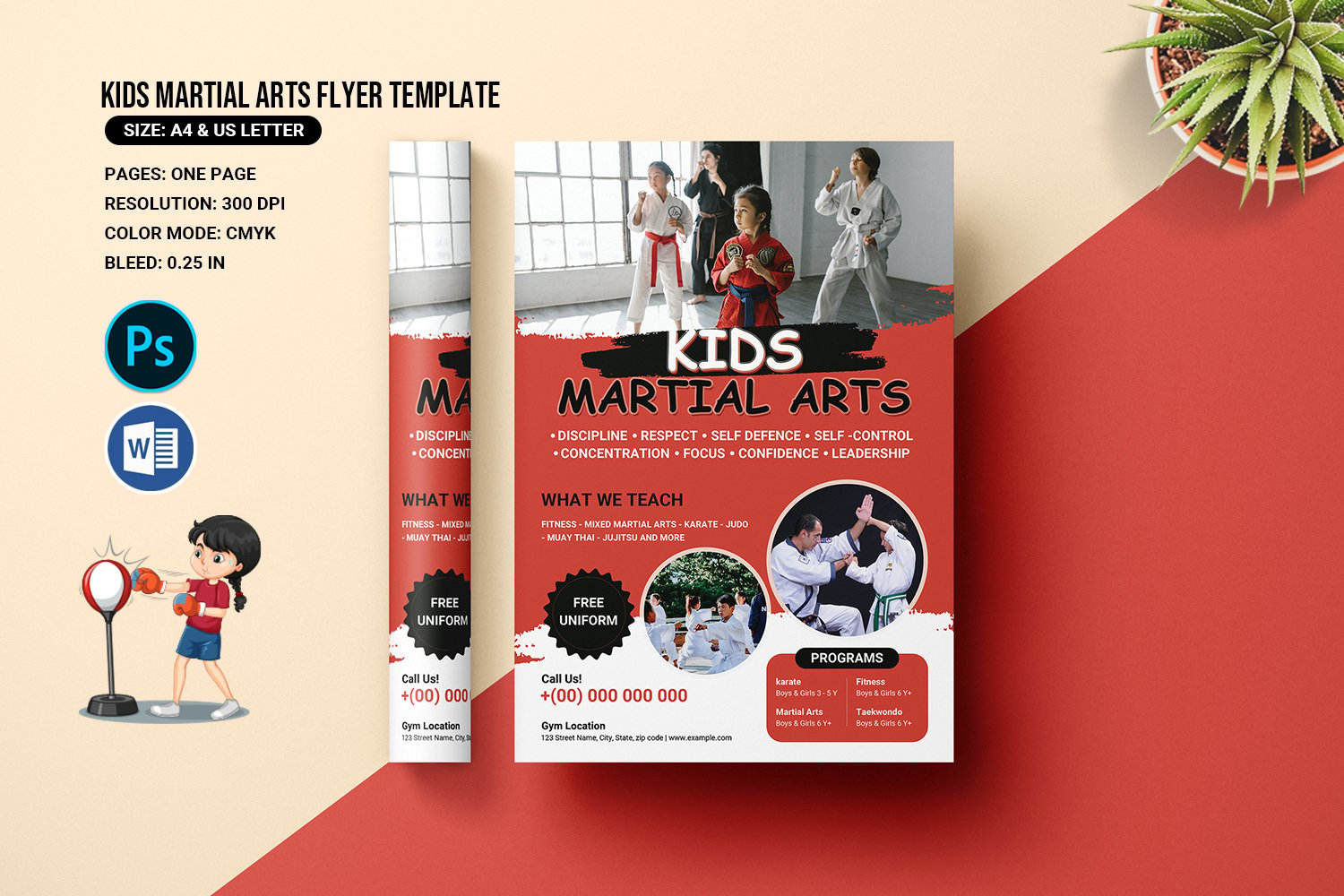 Kit Graphique #351957 Enfants Martial Divers Modles Web - Logo template Preview