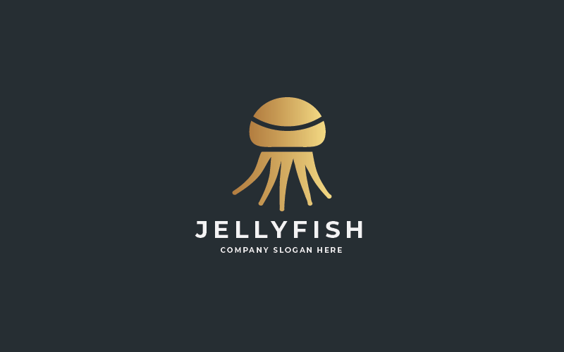 Jellyfish Pro Logo Template