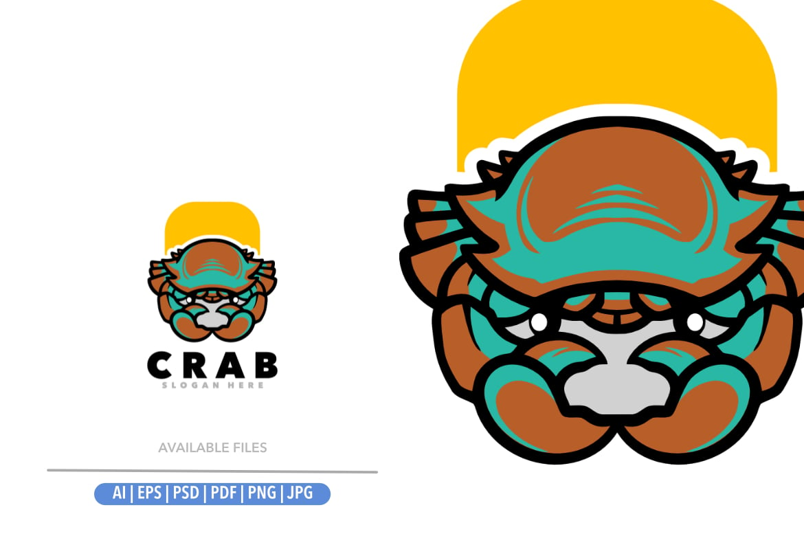 Kit Graphique #351993 Crab Cartoon Divers Modles Web - Logo template Preview