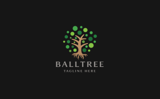 Ball Tree Pro Logo Template