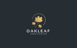 Oak Leaf Pro Logo Template