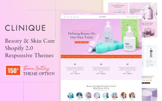 Clinique - Beauty & Skin Care Clinique Shopify 2.0 Themes