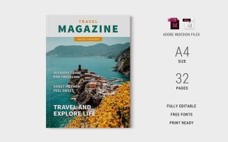 Travel Magazine Template 06