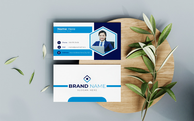 Creative and elegant company business card Corporate Identity
