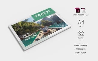 Travel Magazine Template 07