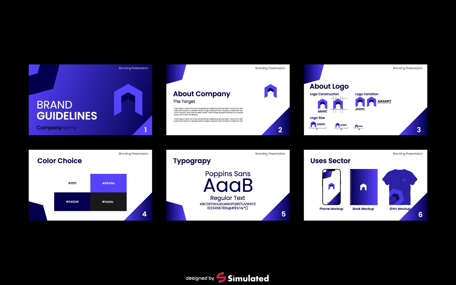 Template #352339 Guideline Brand Webdesign Template - Logo template Preview