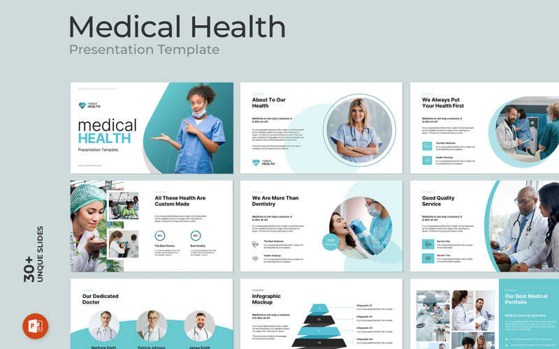 Madical Health PowerPonit Presentation Template PowerPoint Template