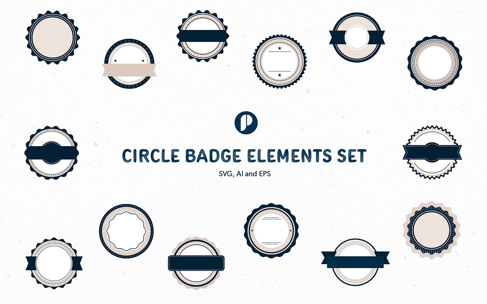 Kit Graphique #352402 Circle Badge Divers Modles Web - Logo template Preview