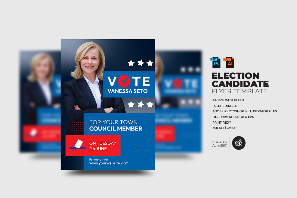 Kit Graphique #352417 Elections Campaign Divers Modles Web - Logo template Preview