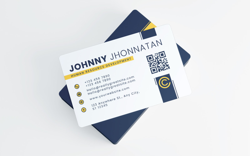 Business Card Design Style 9 Corporate Identity