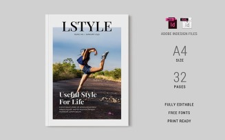 Lifestyle Magazine Template 06