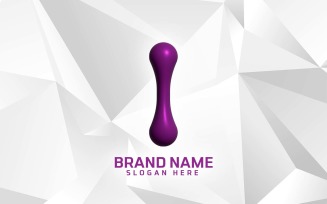 3D Inflate Software Brand I logo Design