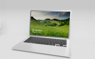 Laptop PSD Mockup Template