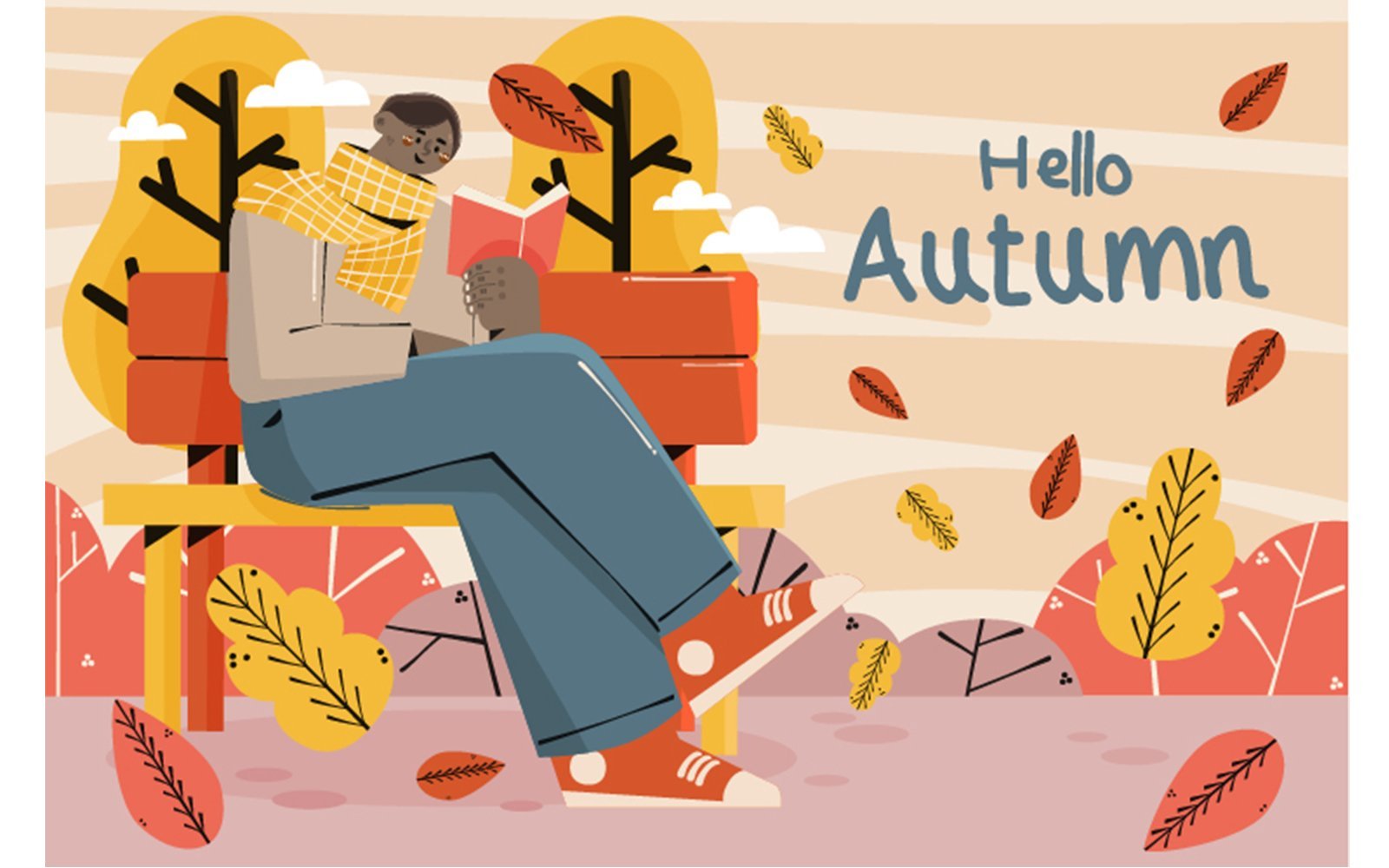 Kit Graphique #352654 Background Autumn Divers Modles Web - Logo template Preview