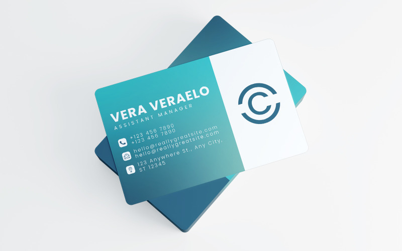 Business Card Design Style 10 Corporate Identity