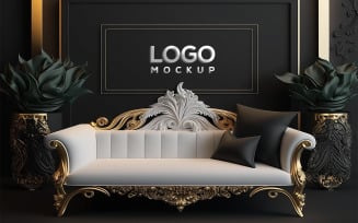 Logo Mockup | Interior Logo Mockup