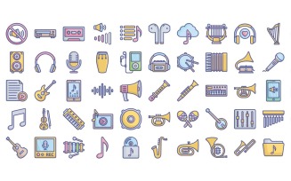 Multimedia and Music Icons Pack