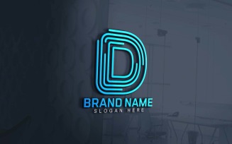 Web And App D Logo Design
