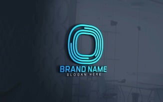 Web And App O Logo Design