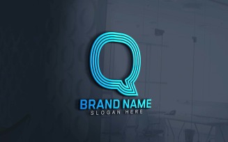 Web And App Q Logo Design