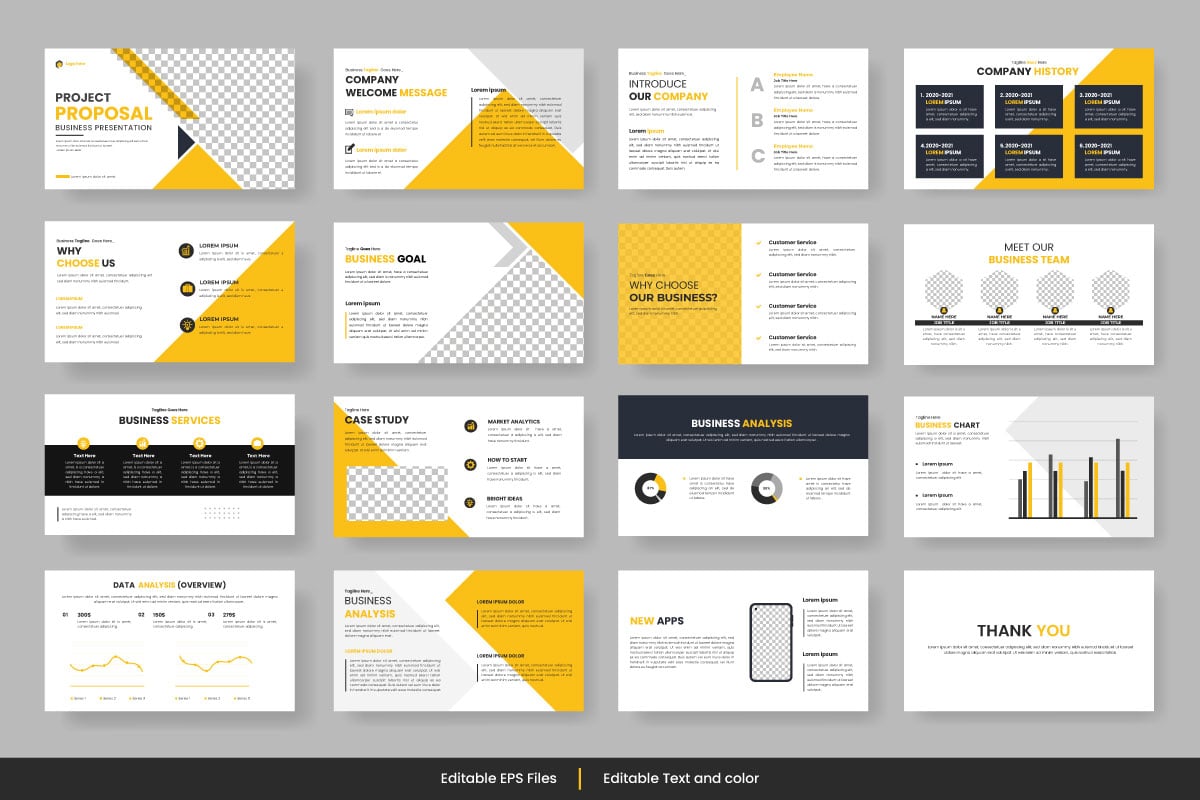 Kit Graphique #352737 Business Proposal Divers Modles Web - Logo template Preview